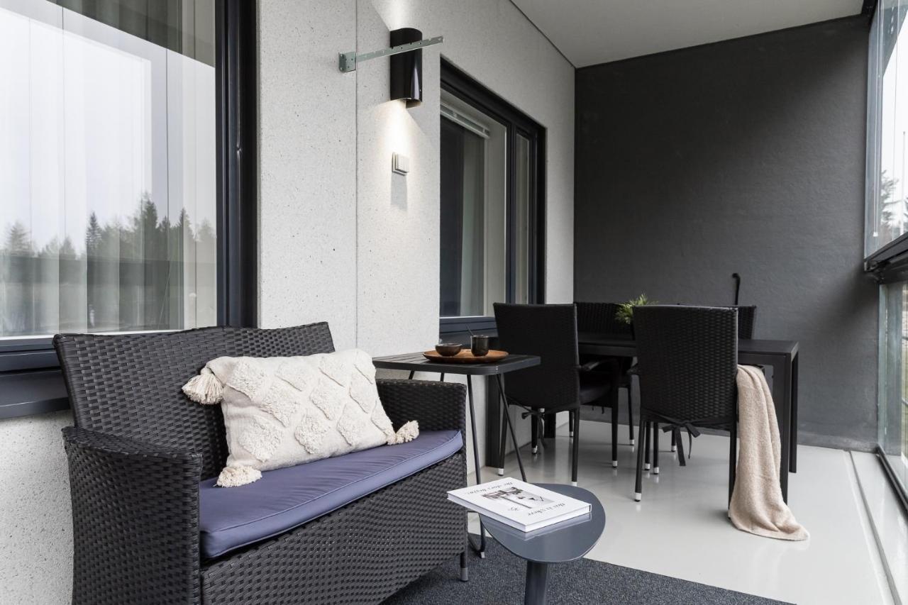 Aateli Lakeside Chalets - Former Vuokatti Suites Exteriör bild
