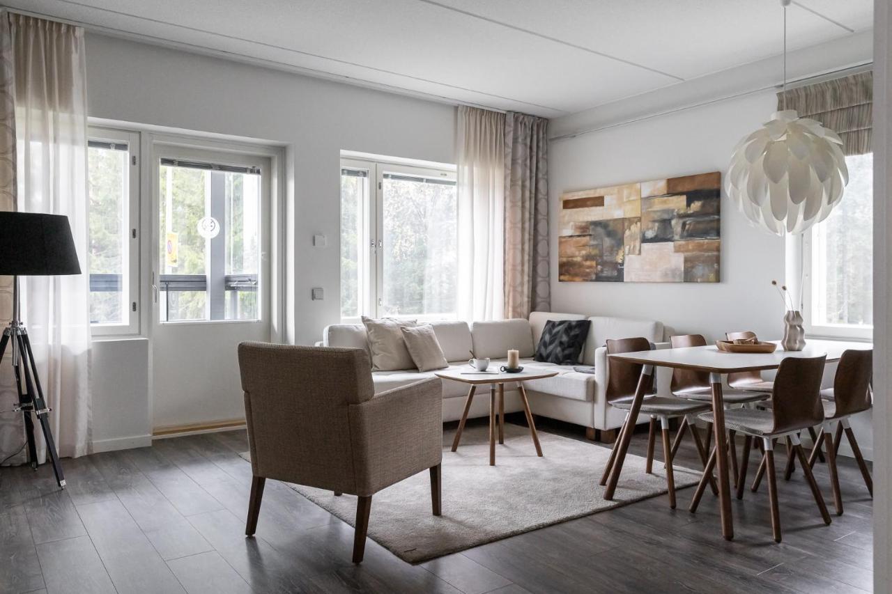 Aateli Lakeside Chalets - Former Vuokatti Suites Exteriör bild