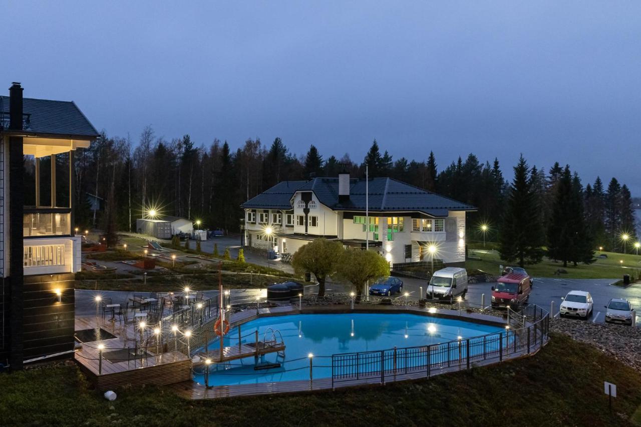 Aateli Lakeside Chalets - Former Vuokatti Suites Exteriör bild