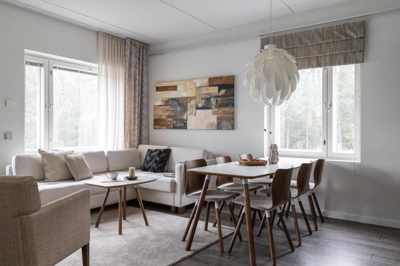Aateli Lakeside Chalets - Former Vuokatti Suites Exteriör bild