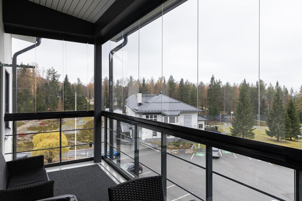 Aateli Lakeside Chalets - Former Vuokatti Suites Exteriör bild