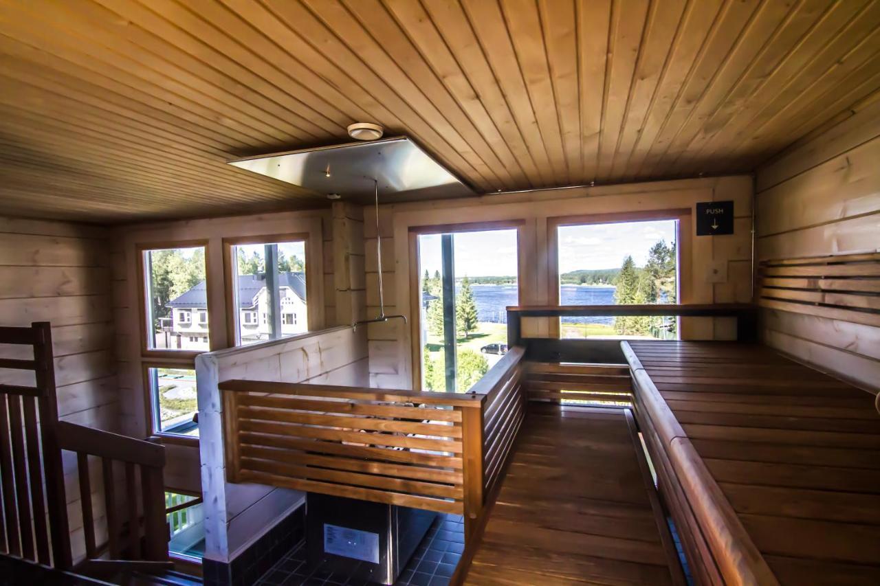 Aateli Lakeside Chalets - Former Vuokatti Suites Exteriör bild