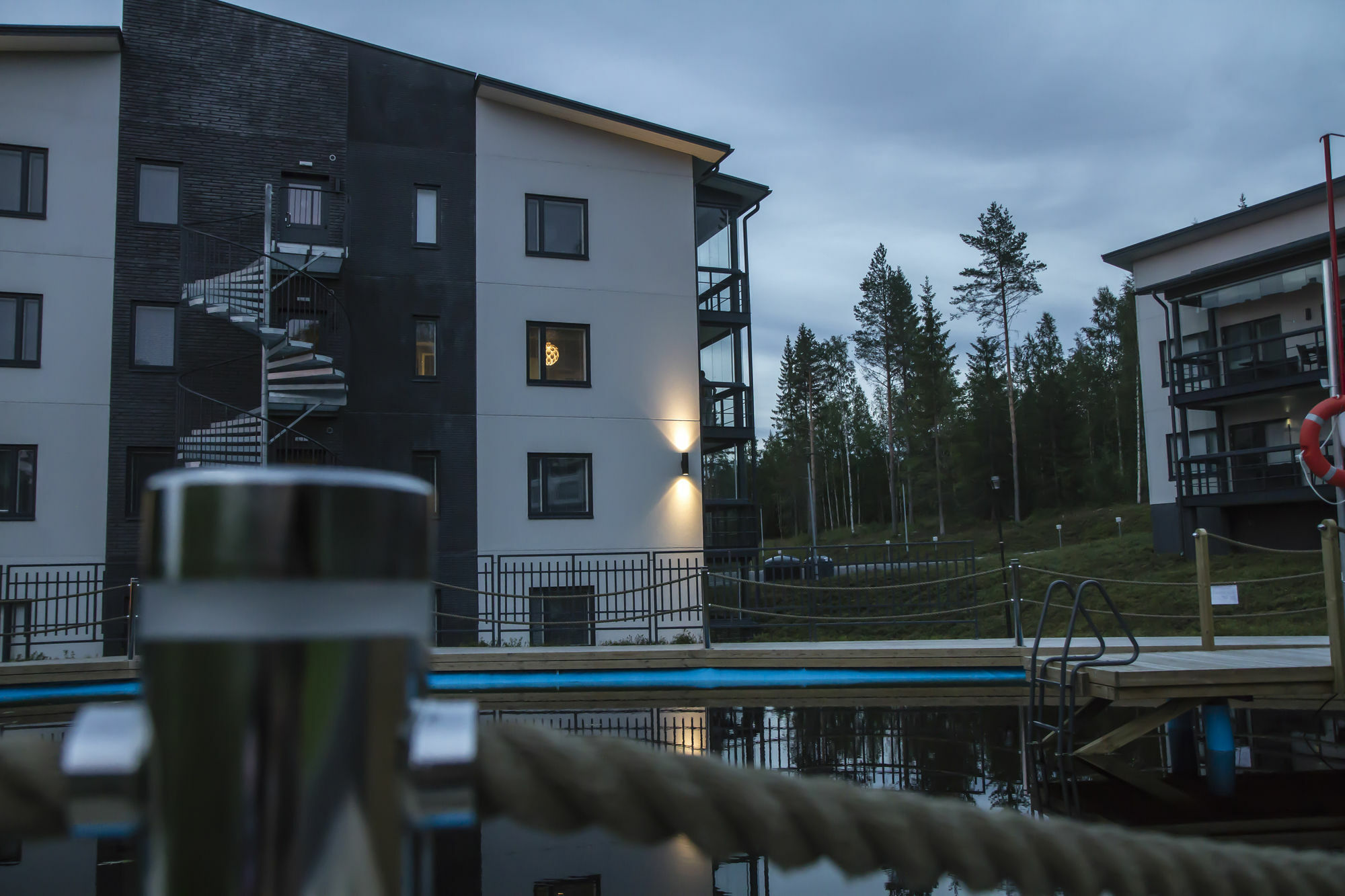 Aateli Lakeside Chalets - Former Vuokatti Suites Exteriör bild