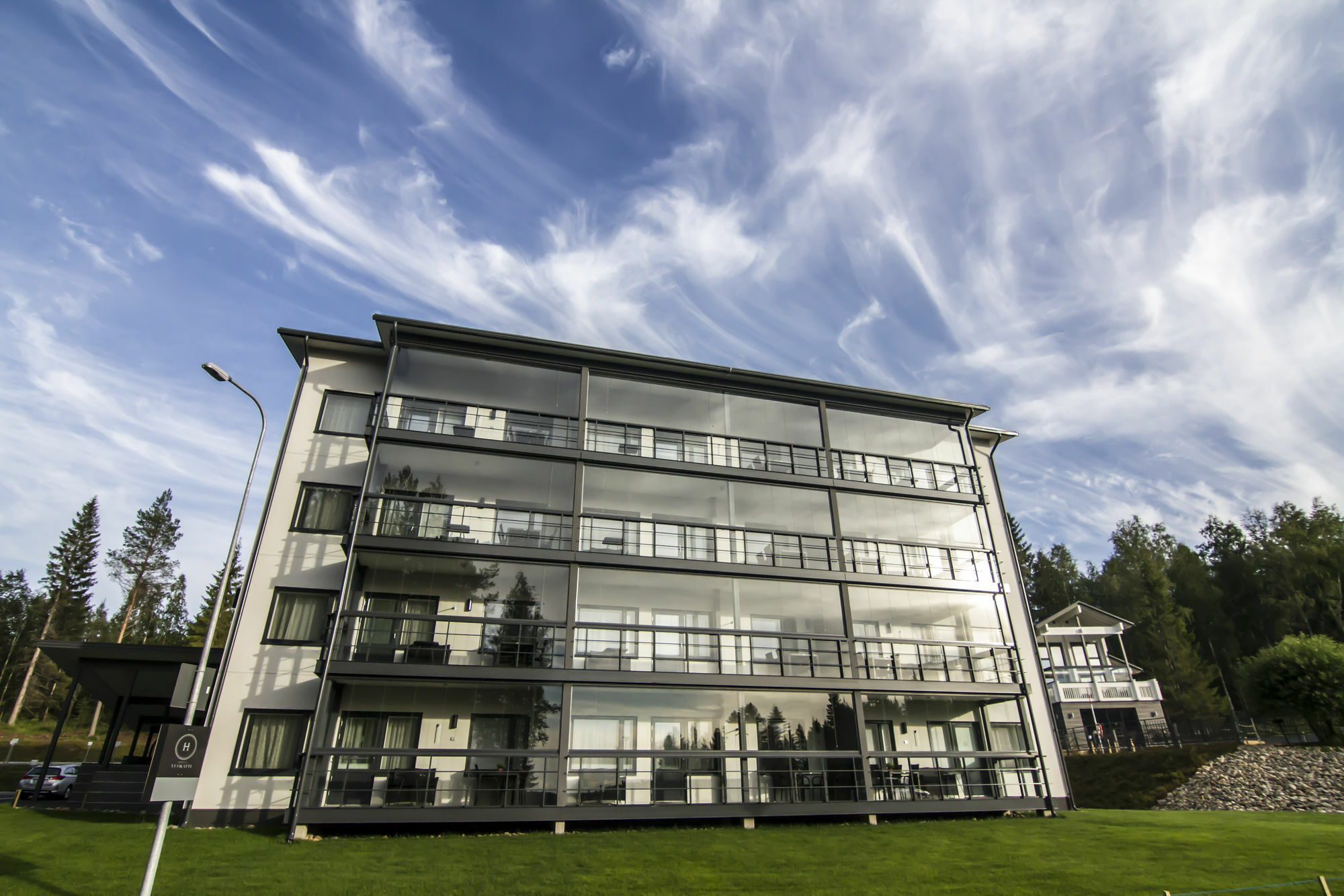 Aateli Lakeside Chalets - Former Vuokatti Suites Exteriör bild